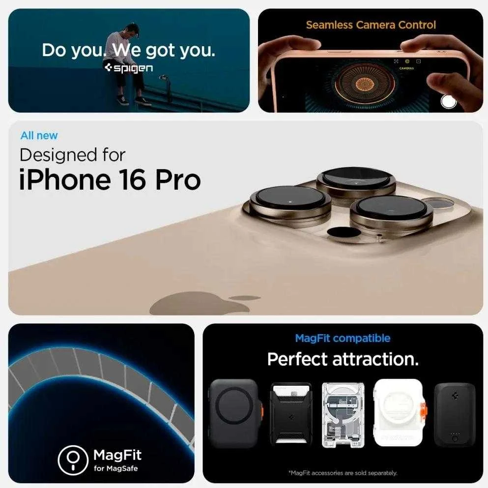 Dėklas Spigen Ultra Hybrid ”T” Mag Magsafe iPhone 16 Pro rožinė