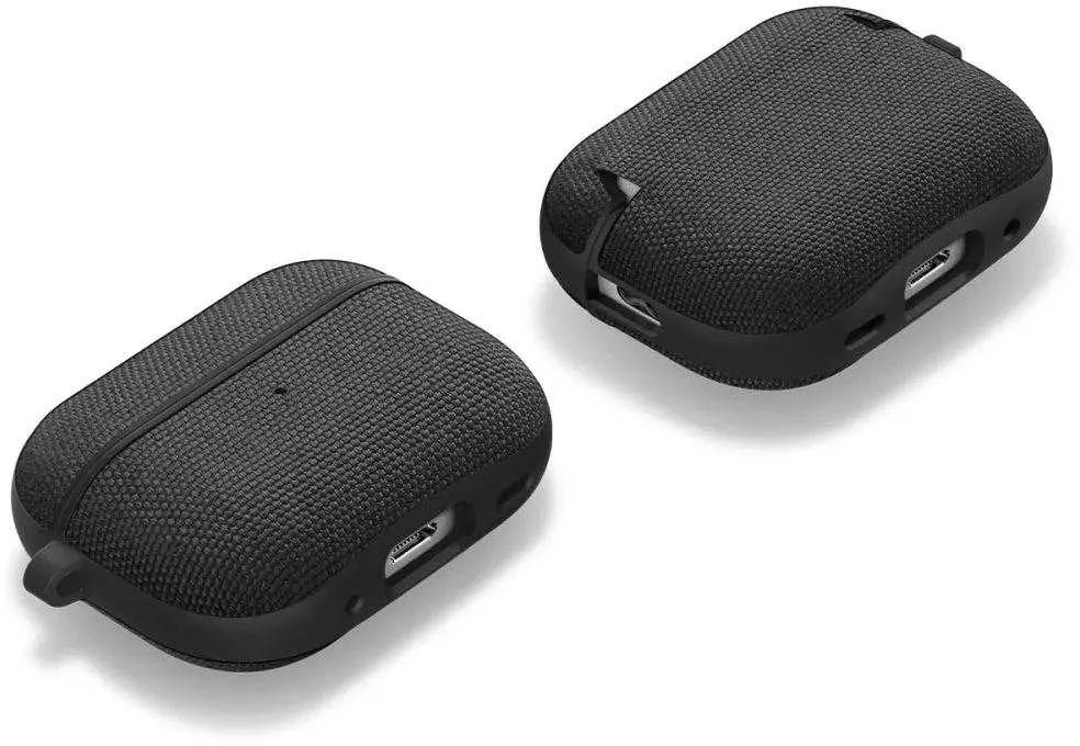 Spigen URBAN FIT Apple AIRPODS PRO 1/2 dėklas ausinėms juodos spalvos