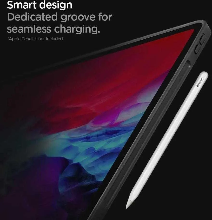 Spigen Urban Fit, juodos spalvos – Apple iPad Pro 11″ (2022/2021/2020/2018)