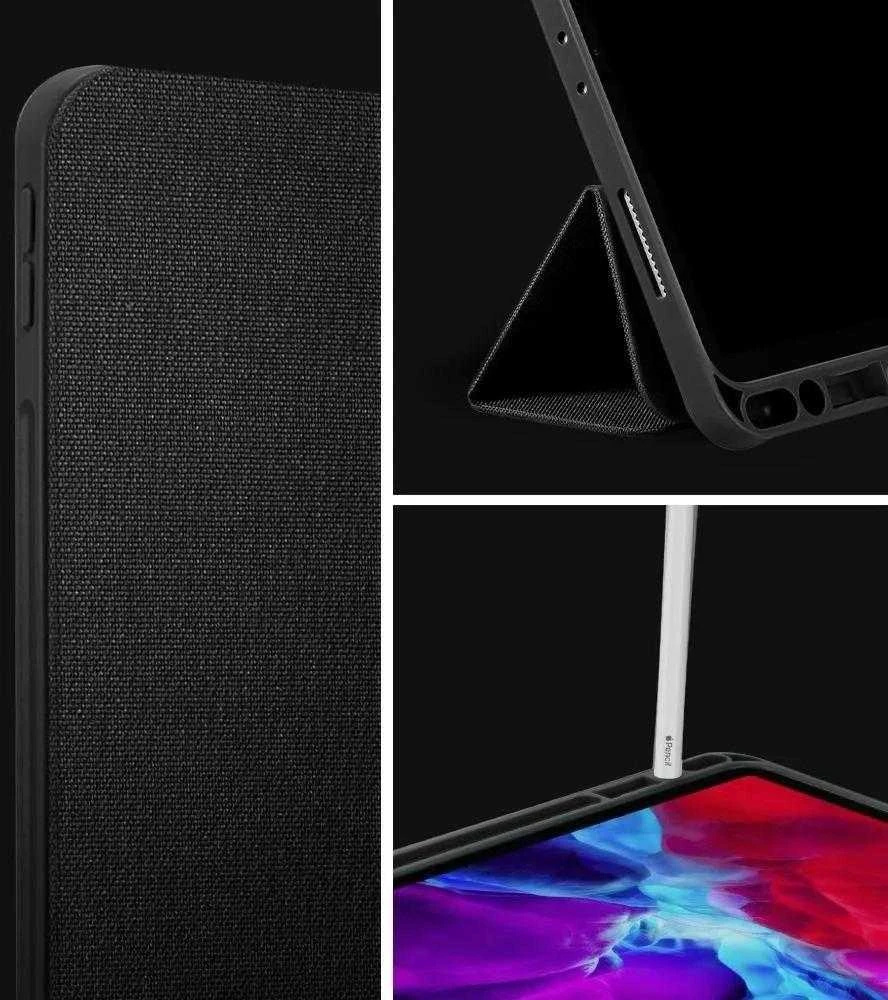 Spigen Urban Fit, juodos spalvos – Apple iPad Pro 11″ (2022/2021/2020/2018)