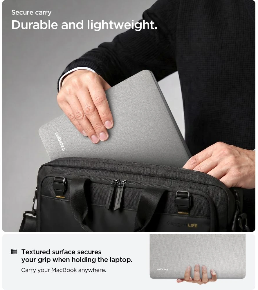 SPIGEN URBAN FIT MACBOOK PRO 14 M1-M5 / M5 PRO / M5 PRO MAX 2021-2026 PILKAS (HEATHER Pilkas)