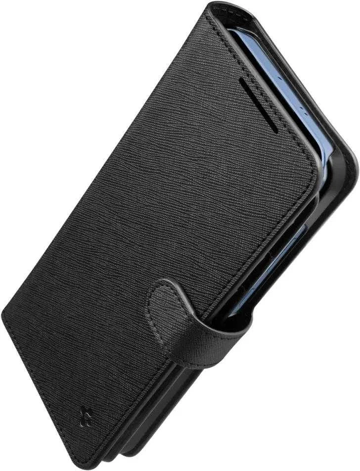 Spigen Wallet "S" Samsung Galaxy S25 Plus – dėklas telefonui juodos spalvos