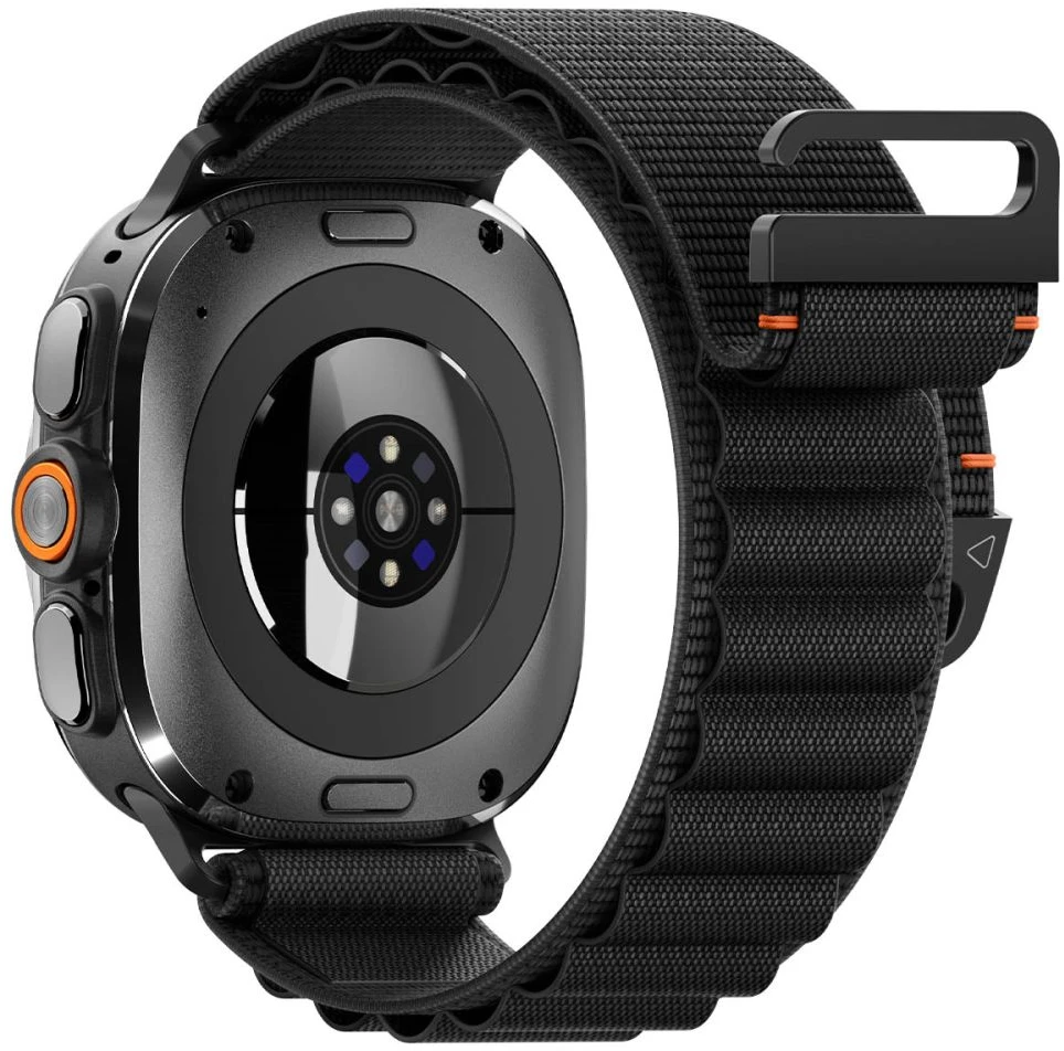Spigen WBF1 DIRŽELIS Samsung Galaxy WATCH ULTRA 1 / 2 2024-2026 (47 MM) Juodas