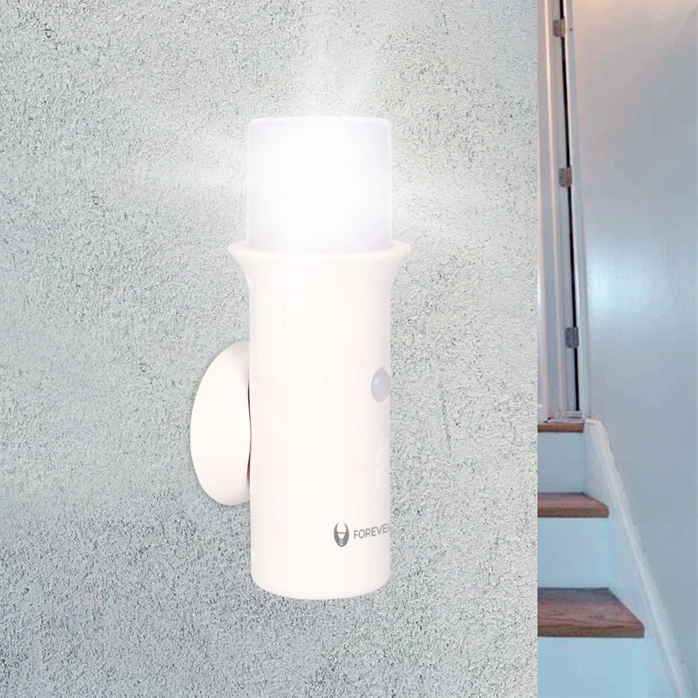 TelForceone LED šviestuvas drabužinei FLC-03 PIR 3xAAA Forever Light