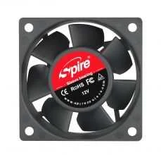 SPIRE, korpuso, PSU ir VGA aušintuvas, 60x60x25mm, 12V, 3pin, Fan Blower, SP06025S1M3
