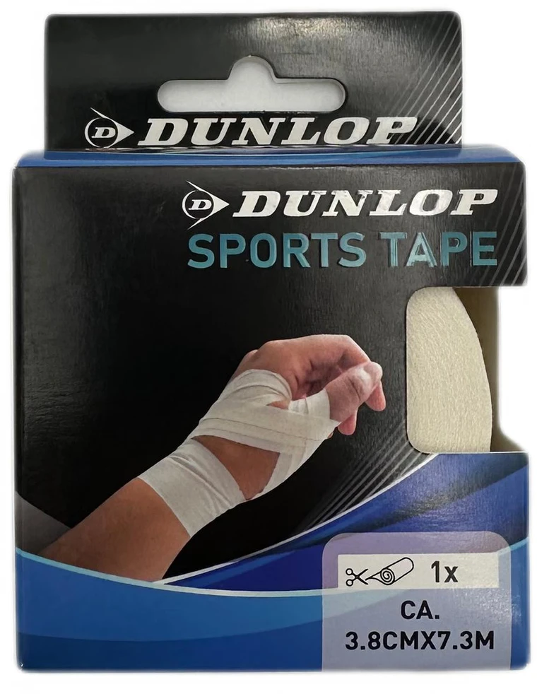 Kineziologinis sportinis teipas Dunlop, balta