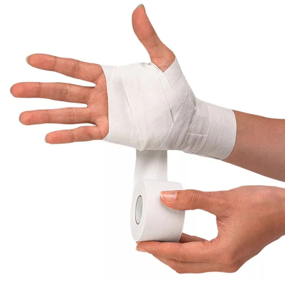 Kineziologinis sportinis teipas Dunlop, balta