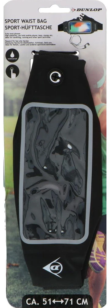 Dunlop Sportinė juosmens rankinė su langeliu telefonui