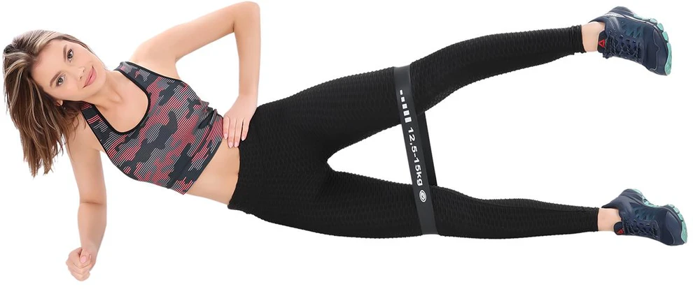 Enero Pasipriešinimo juostų rinkinys EB Fit Fitnnes Crosfit Mini Band 5in1