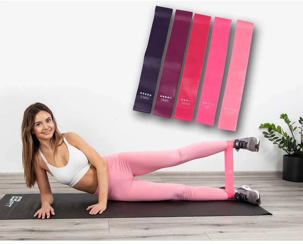 Enero Pasipriešinimo juostų rinkinys 5in1 EB Fit