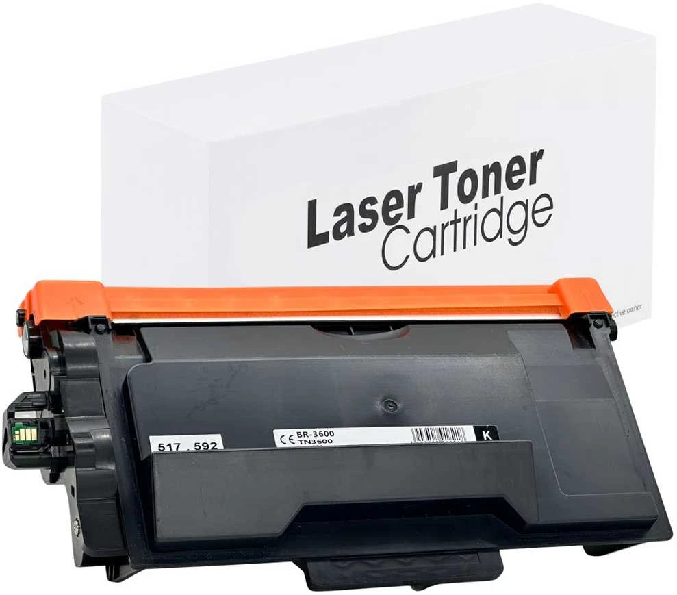 Spausdintuvo tonerio kasetė Brother TN-3600 / BR-3600, juoda