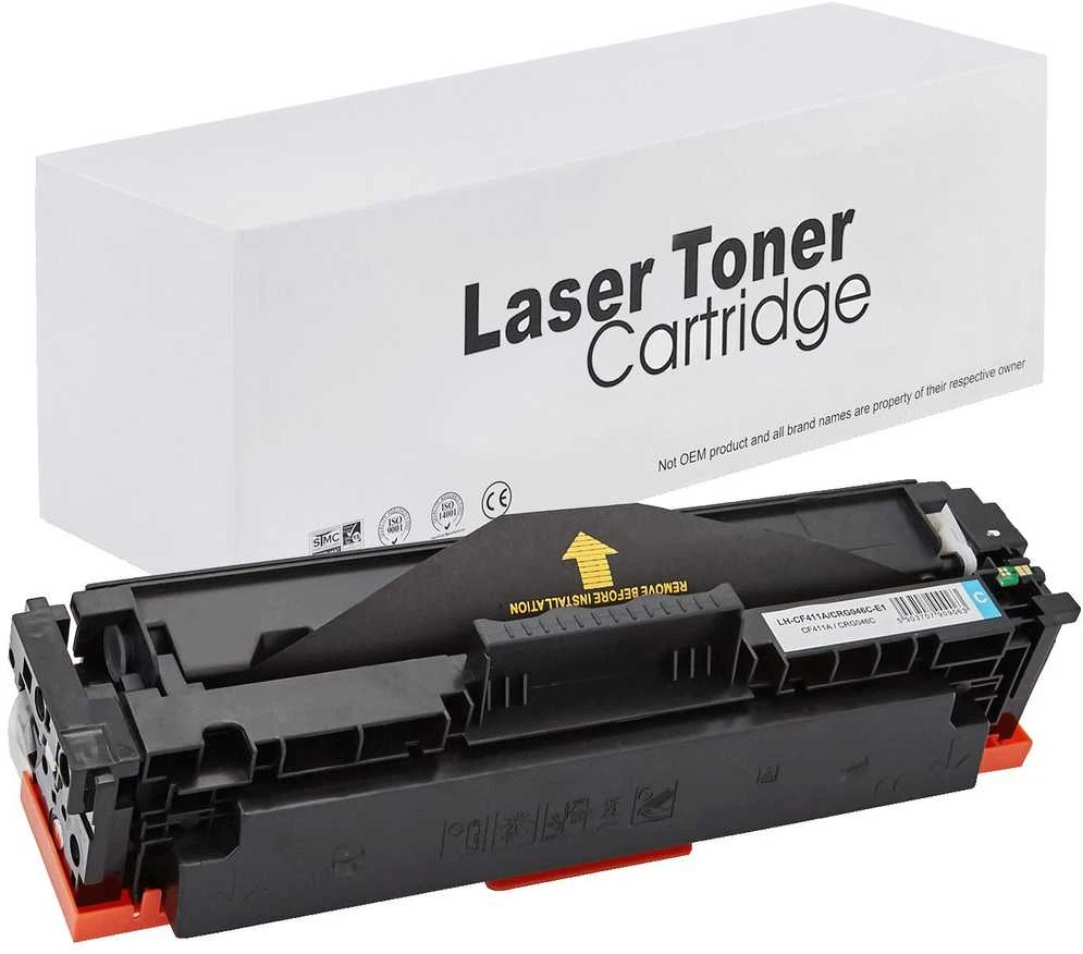 Spausdintuvo tonerio kasetė HP CF411A / CRG046C, mėlyna