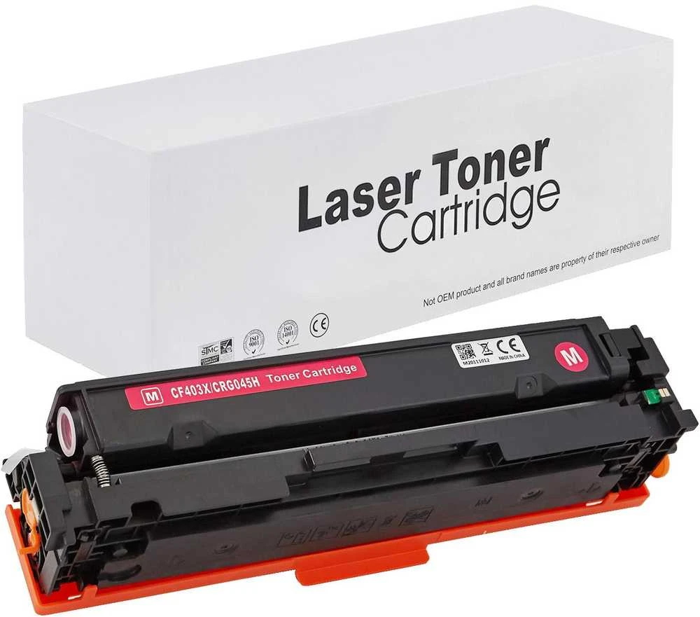Spausdintuvo tonerio kasetė HP CF403X / CRG045M, raudona
