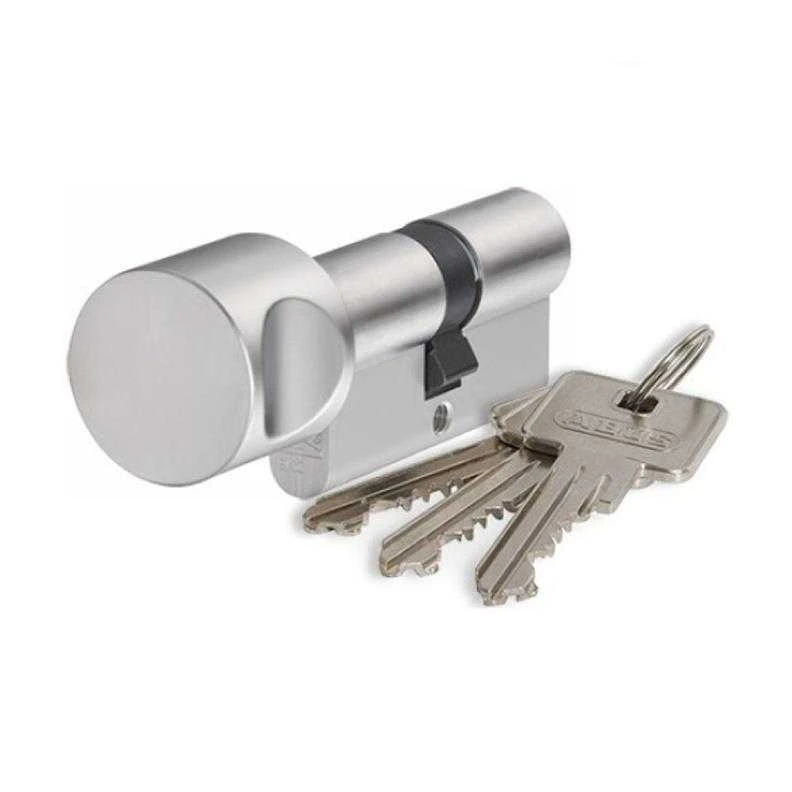 Spynos cilindras Abus KE60, 60 mm, nikeliuota