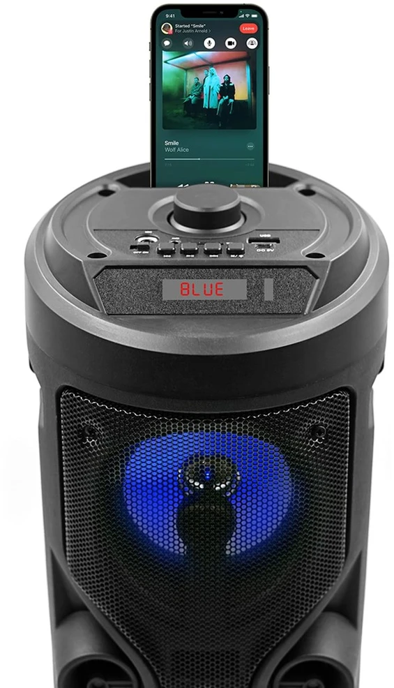 Karaokės Garsiakalbis - Squeak SQ1004 Bluetooth 5.0 Nešiojamas Juodas