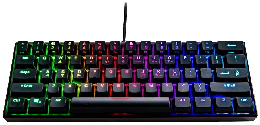 SRR SureFire KingPin M1 klaviatūra Žaidimams USB QWERTY Anglų (JAV) Juoda