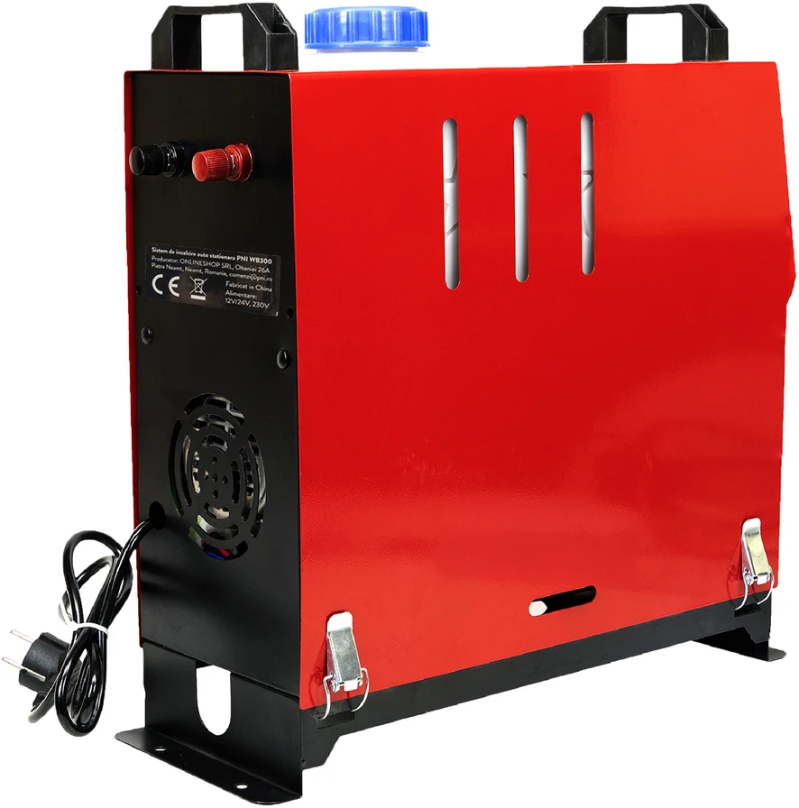 Stacionari automobilinė šildymo sistema PNI WB300 dyzelinė 5kW, 12V, 24V, 230V, 10 galios lygių