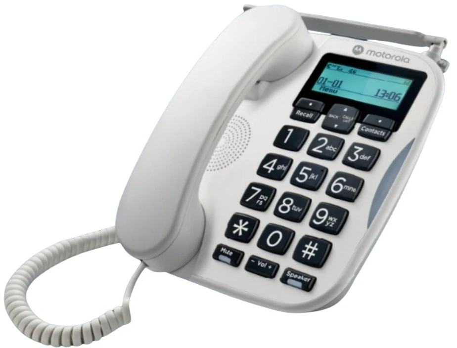 Stacionarus telefonas Motorola FW500L 4G baltas