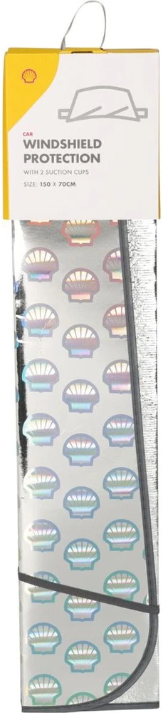 Stacja Partnerska Shell SAULĖS APSAUGINIS SKĖTIS PRIEKINIAM STIKLUI 150x70CM SHELL 401593