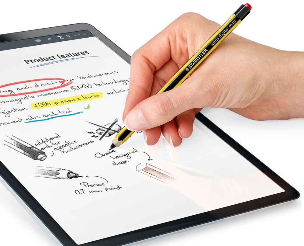Staedtler 180M 22-1 adatinis pieštukas Juoda, Geltona