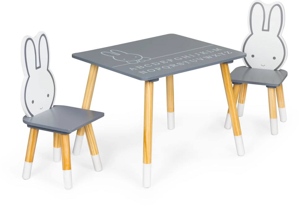 Ecotoys Baldų komplektas Eko Žaislas Zuikis