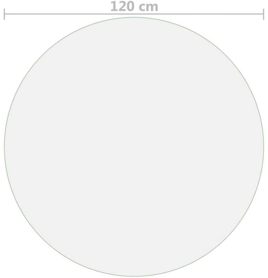 Stalo apsauga, matinė, 120cm skersmens, 2mm, PVC