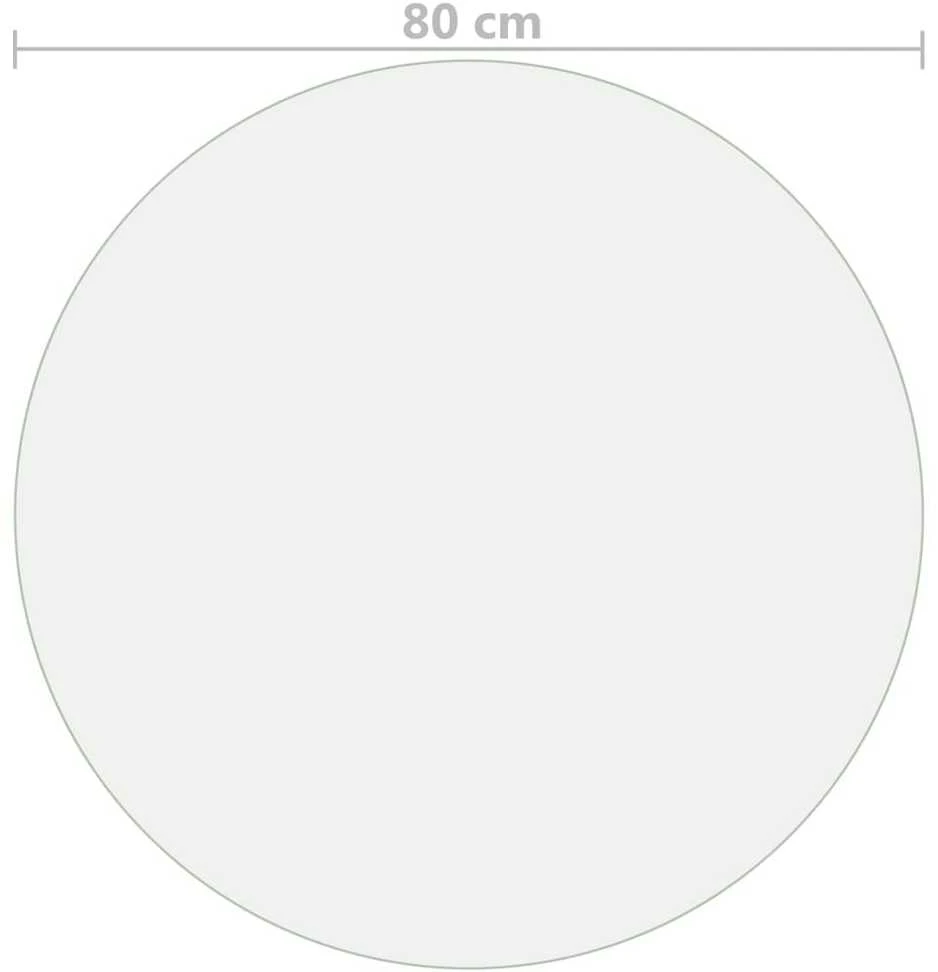 Stalo apsauga, matinė, 80cm skersmens, 2mm, PVC