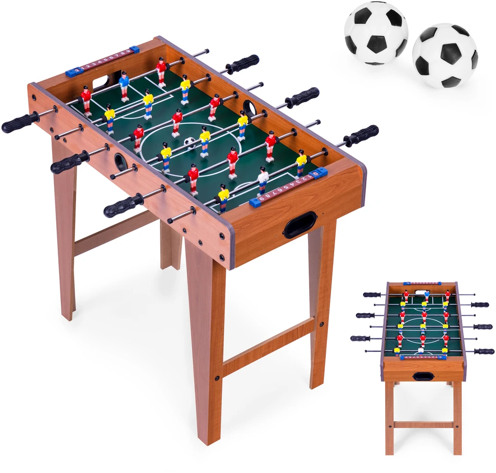 Stalo futbolas 69×35 cm medinis stalo futbolo žaidimas, ECOTOYS