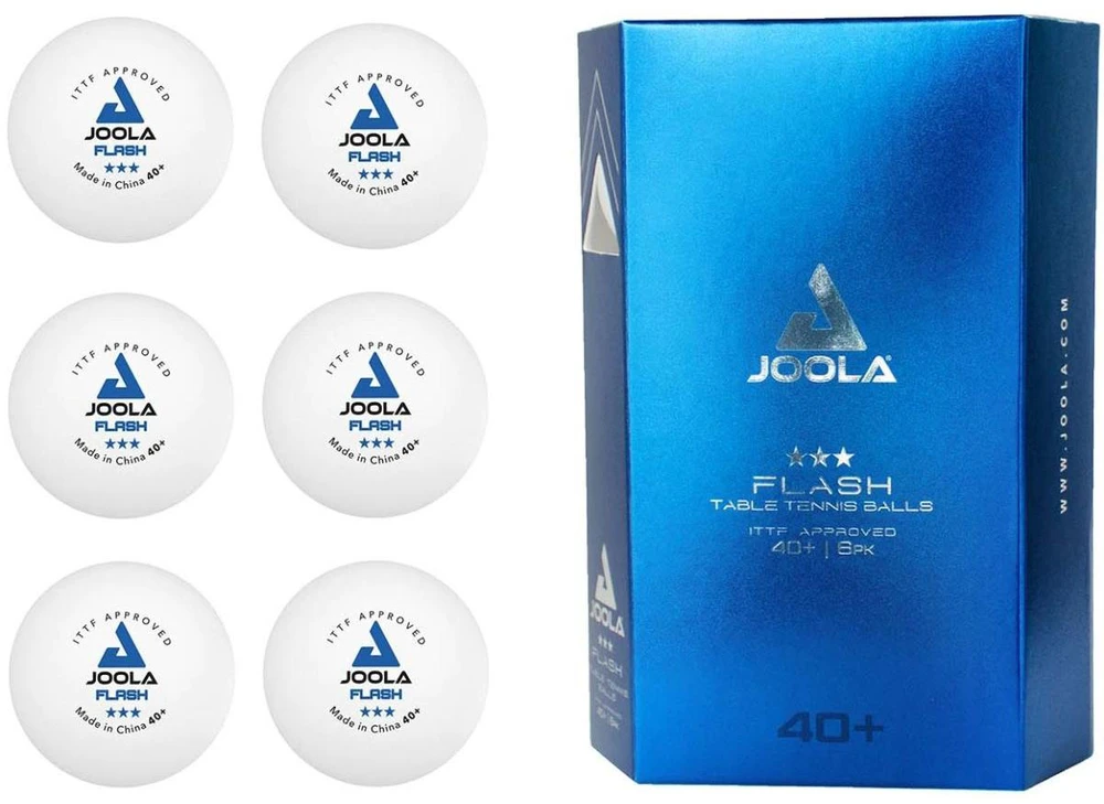 Stalo Teniso Kamuoliukai JOOLA Flash 40+, 6 vnt.