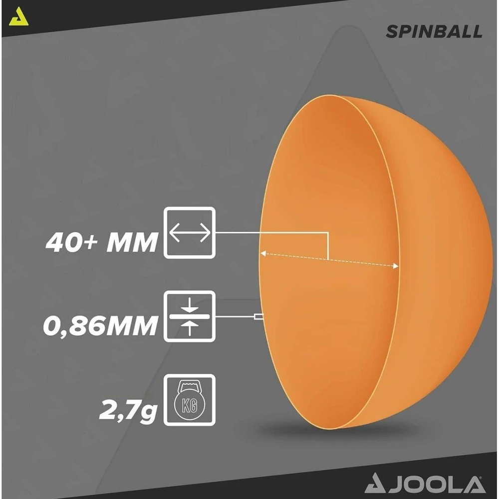 Stalo teniso kamuoliukai JOOLA Spinball, 12 vnt.