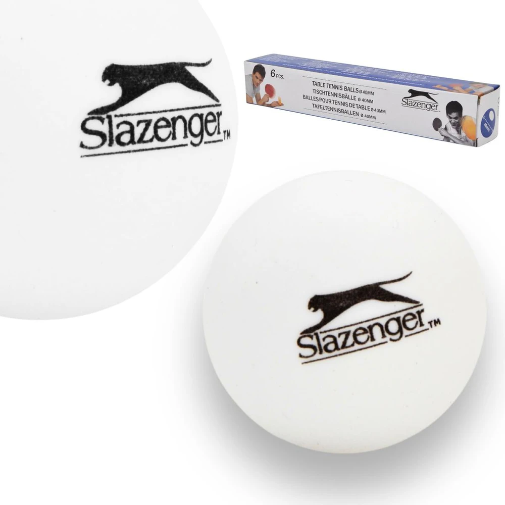 Slazenger Stalo teniso kamuoliukai SPORTO Komplektas 6 vnt.