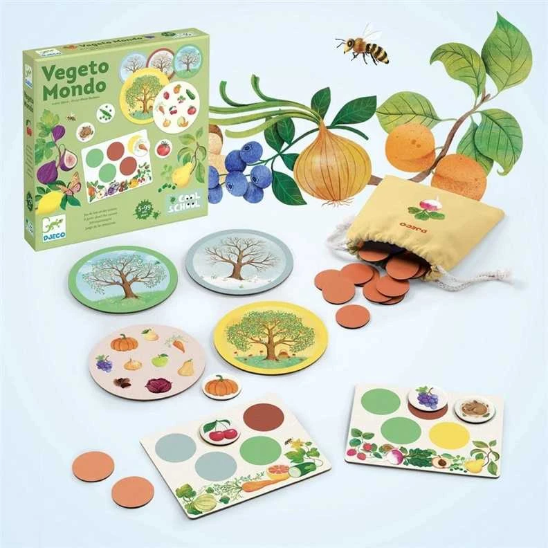 Djeco Edukacinis stalo žaidimas - Loto - Vegeto Mondo