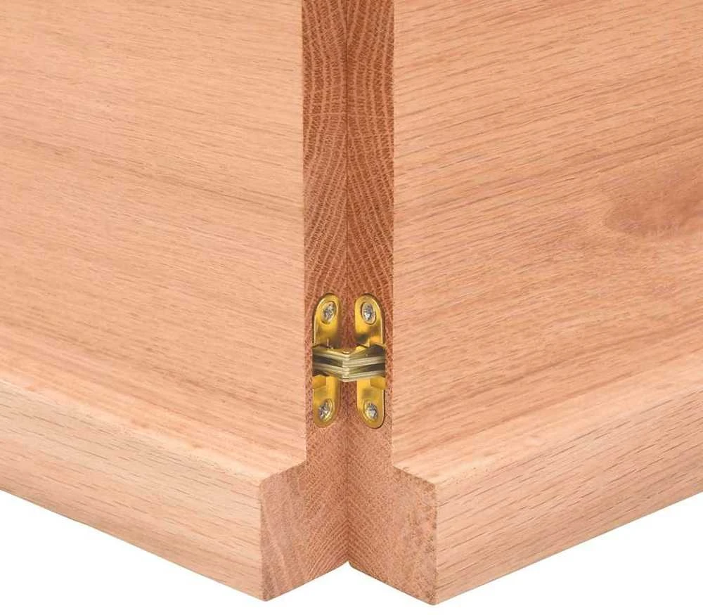 Stalviršis, šviesiai rudas, 140x60x(2-4) cm, medienos masyvas