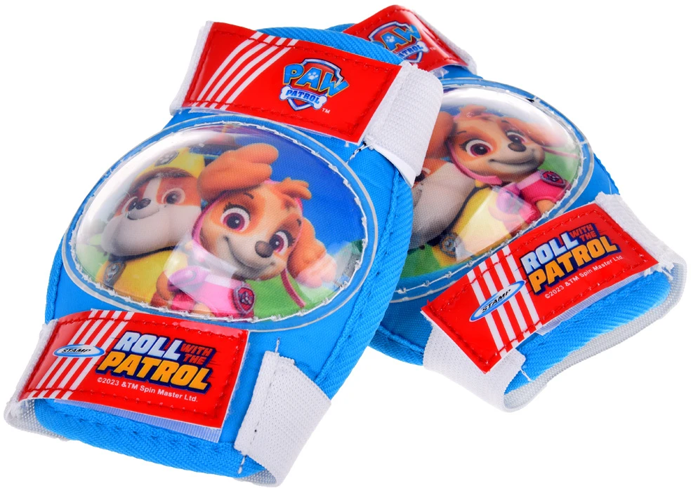 Stamp Buckle-up elbow pads S and knee pads M for kids Paw Patrol SP0849