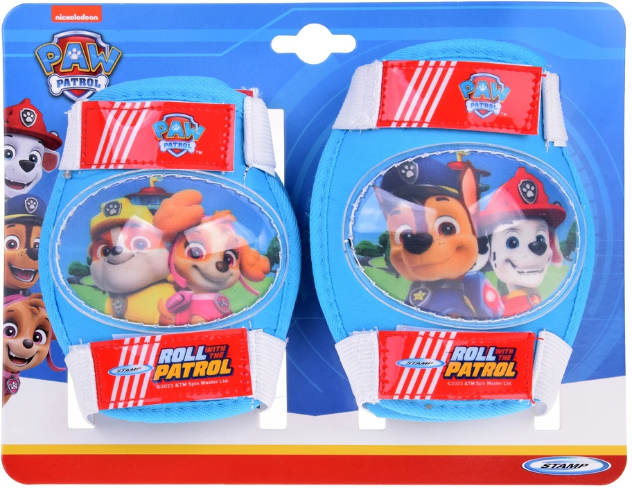 Stamp Buckle-up elbow pads S and knee pads M for kids Paw Patrol SP0849
