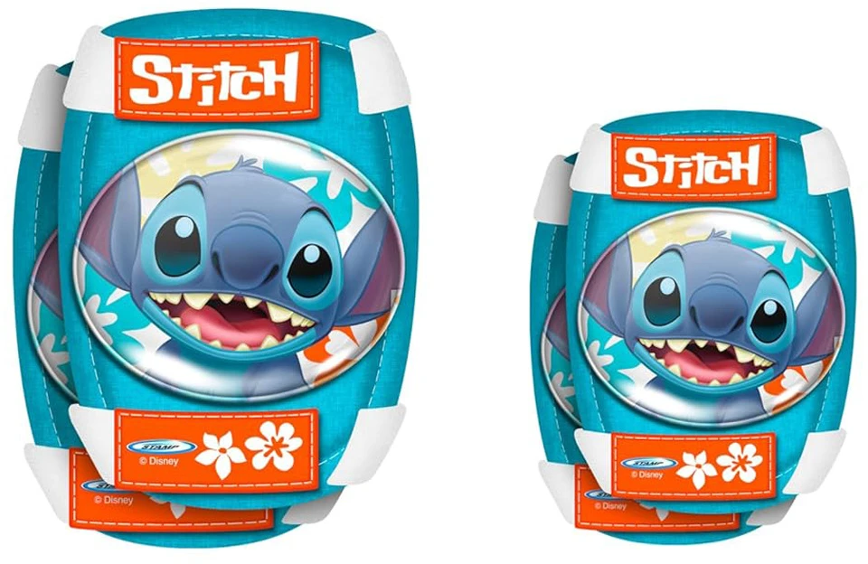 Stamp Reguliuojamas apsauginis komplektas S dydžio šalmas + apsaugos Disney STITCH SP0841