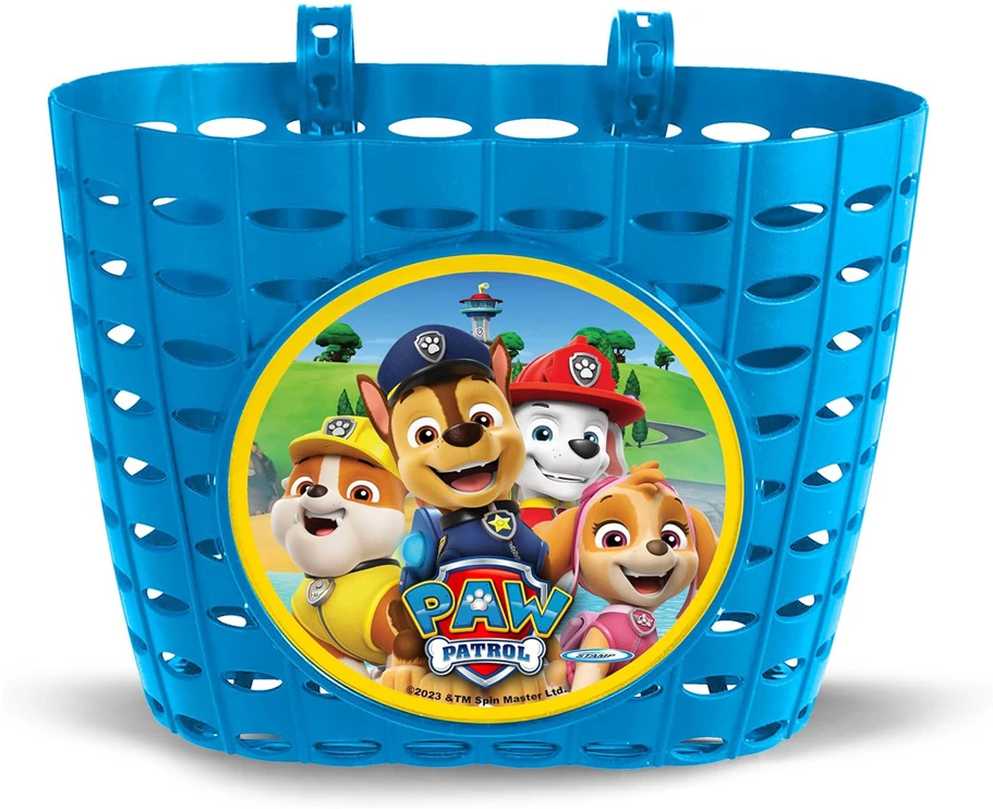 Stamp Adjustable Children's Basket for Bike and Scooter Paw Patrol SP0846
