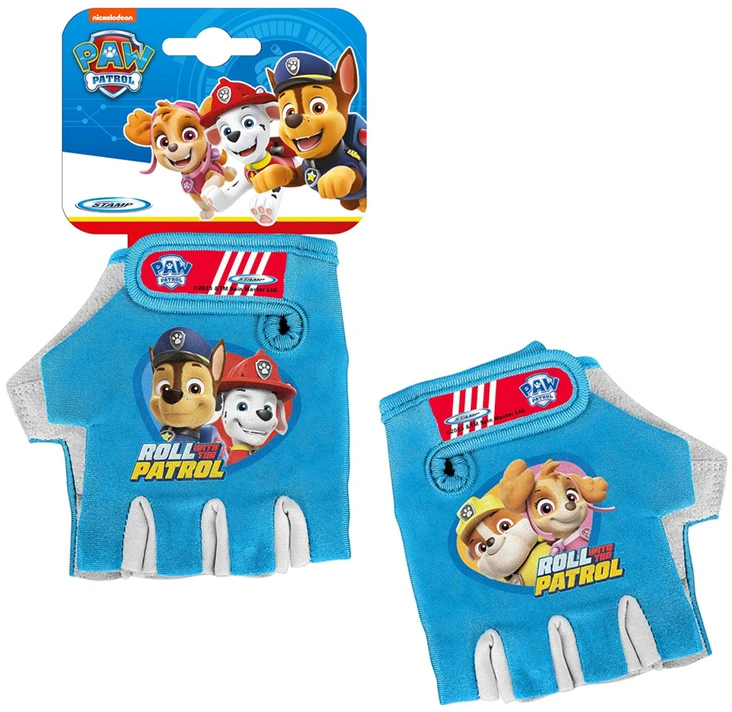 Vaikiškos dviračio pirštinės „Stamp“ S DYDIS - „Paw Patrol“ SP0847
