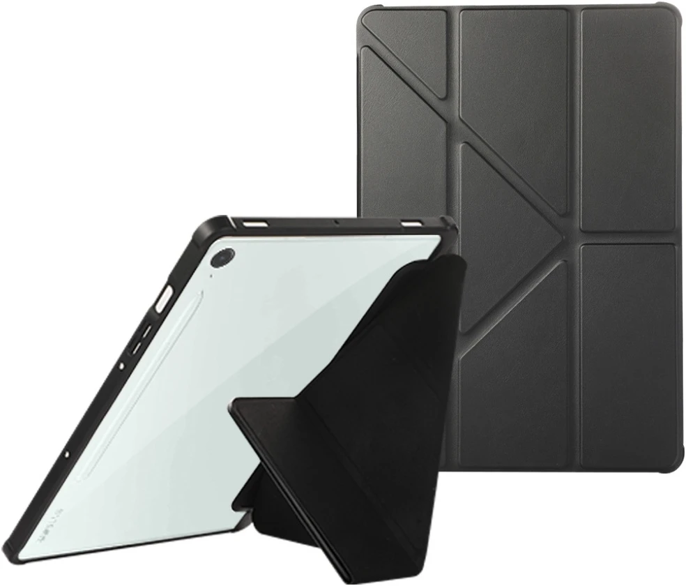 Dėklas Stand Samsung Galaxy Tab S10 Ultra juodos spalvos