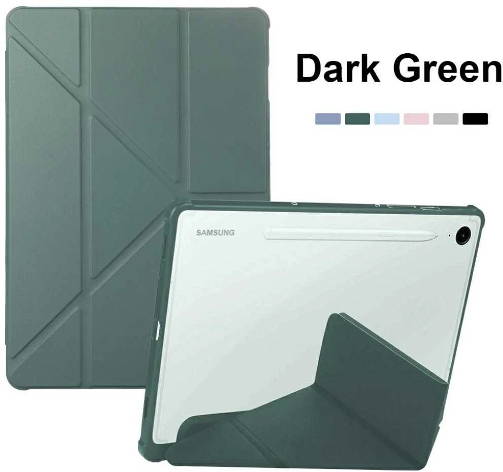 Dėklas Stand Samsung Galaxy Tab S10 Ultra žalios spalvos