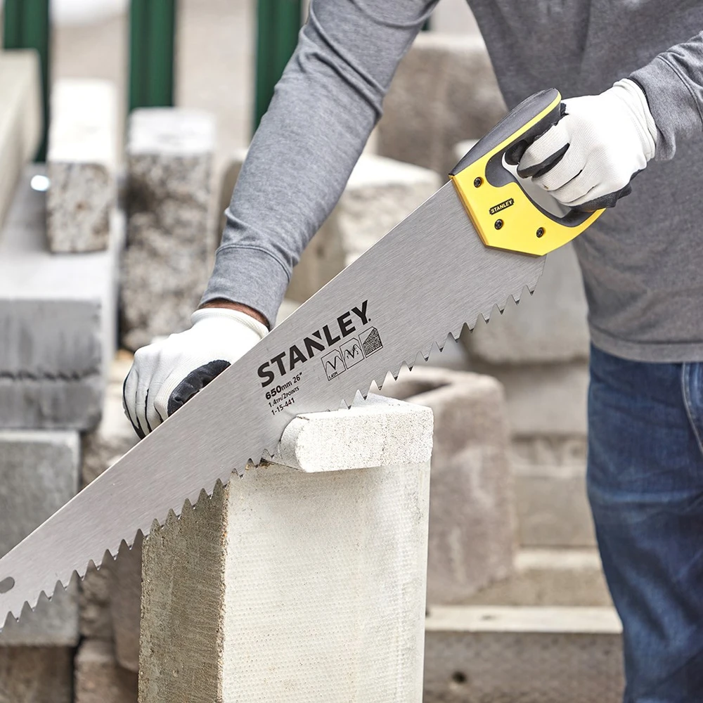 Rankinis pjūklas betonui 650mm 1,2TPI, Stanley