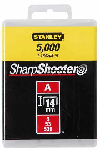 140 G tipo kabės „STANLEY" 1000 vnt. 8 mm