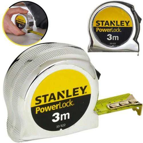 Stanley Micro-powerlock ruletė 19mm x 3m (0 -33 -522)