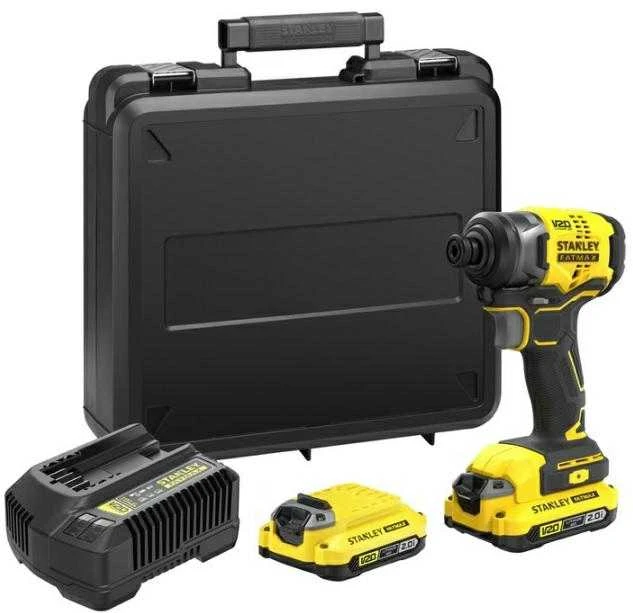 STANLEY SMŪGINIS SUKTUVAS V20 SFMCF810D2K 170Nm 2×2,0Ah