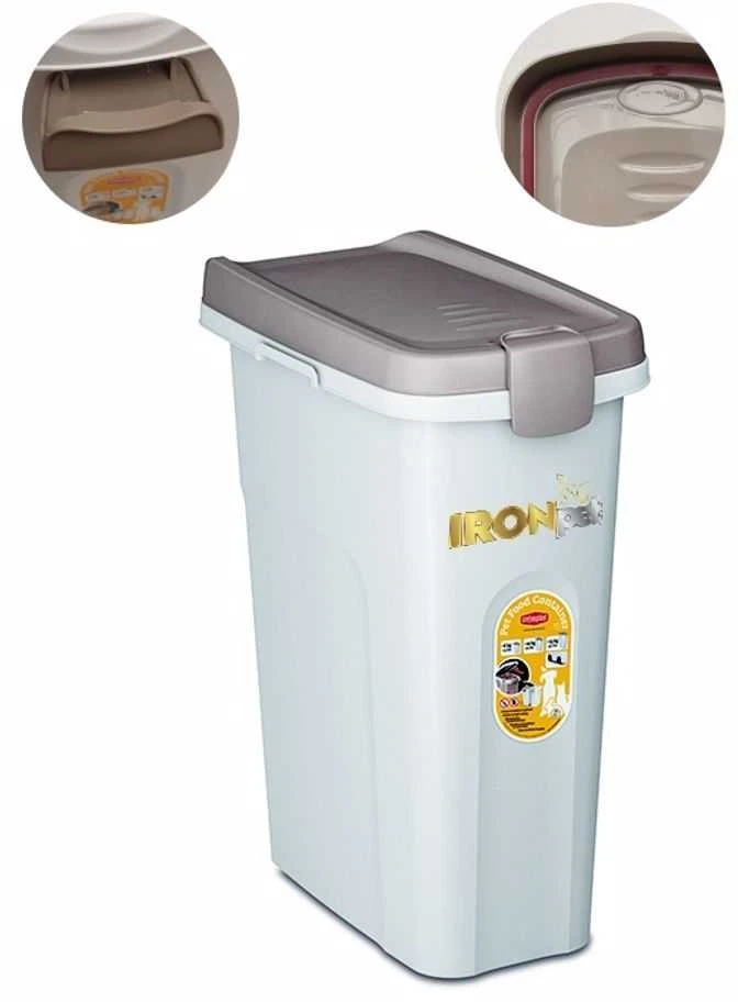 Zolux Statinė IRONpet su dangčiu 25 l/12 kg, 1 vnt.