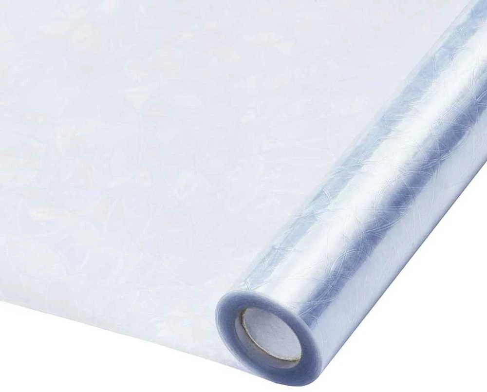Elektrostatinė langų plėvelė Skaidrus 90 x 2000 cm PVC