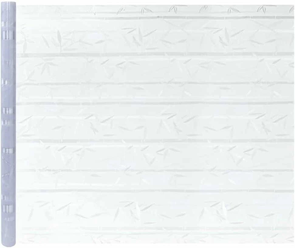 Elektrostatinė langų plėvelė Bambuko raštas 45 x 500 cm PVC