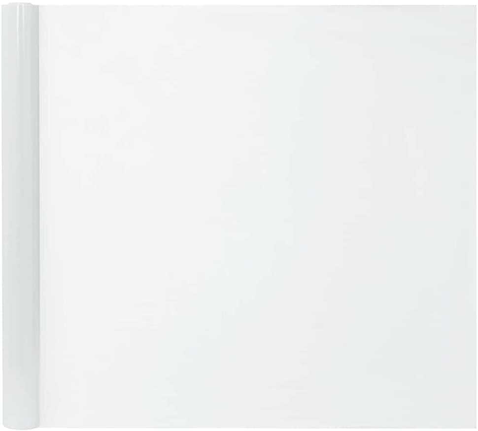 Elektrostatinė langų plėvelė Frosted Balta 90 x 500 cm PVC