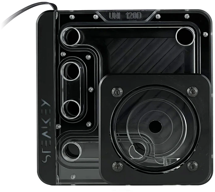 Stealkey Customs SK-UNI 120D Distroplate D-RGB – Juodas Edition