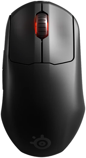 Belaidė žaidimų pelė SteelSeries Prime, Juodos spalvos